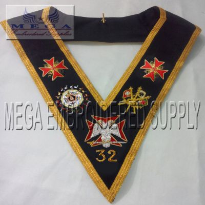 Scottish rite 32nd degree collar